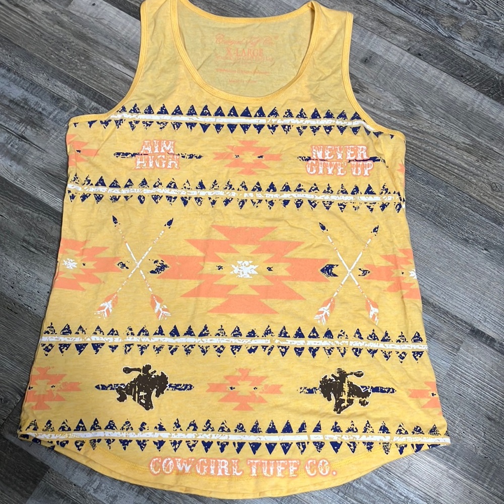Cowgirl Tuff Co. Racerback Tank